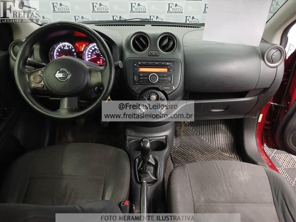 Foto 5: I/NISSAN VERSA 16SL FLEX, 13/14, PLACA: O__-___7, GASOL/ALC, VERMELHA