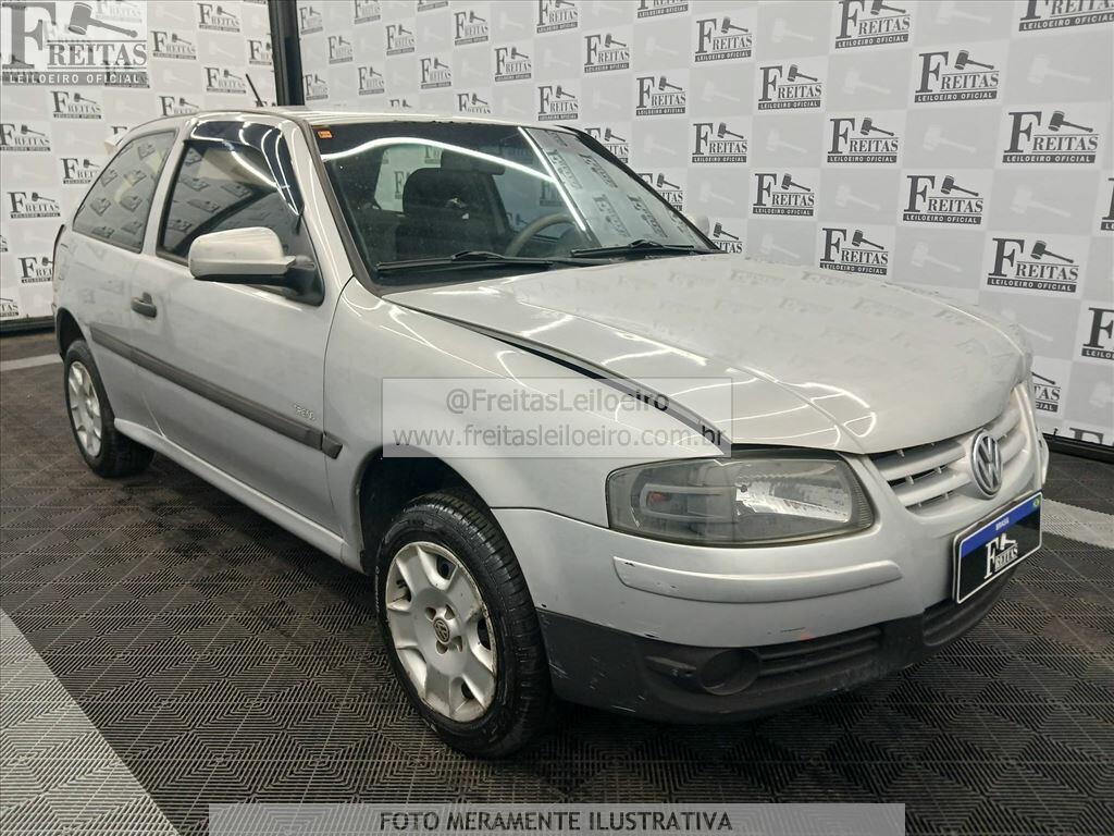 Foto 2: VW/GOL 1.0 GIV, 08/09, PLACA: E__-___8, GASOL/ALC, PRATA