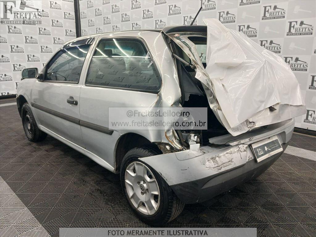 Foto 3: VW/GOL 1.0 GIV, 08/09, PLACA: E__-___8, GASOL/ALC, PRATA