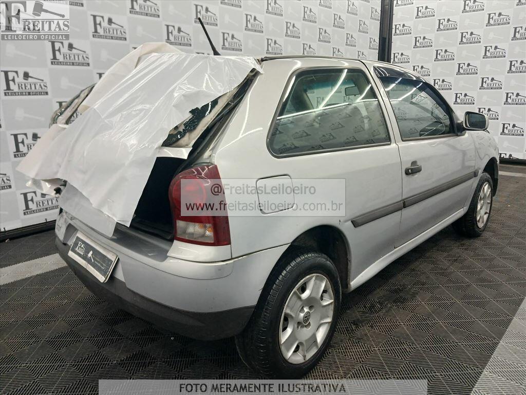 Foto 4: VW/GOL 1.0 GIV, 08/09, PLACA: E__-___8, GASOL/ALC, PRATA