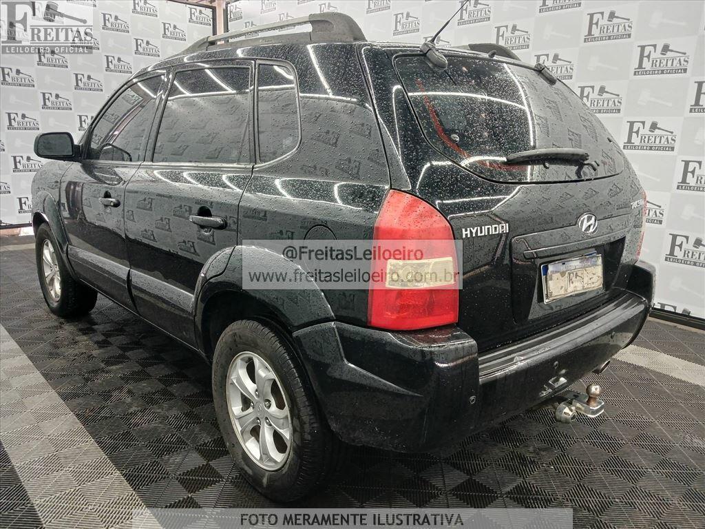 Foto 3: I/HYUNDAI TUCSON GL 20L, 08/09, PLACA: H__-___0, GASOLINA, PRETA