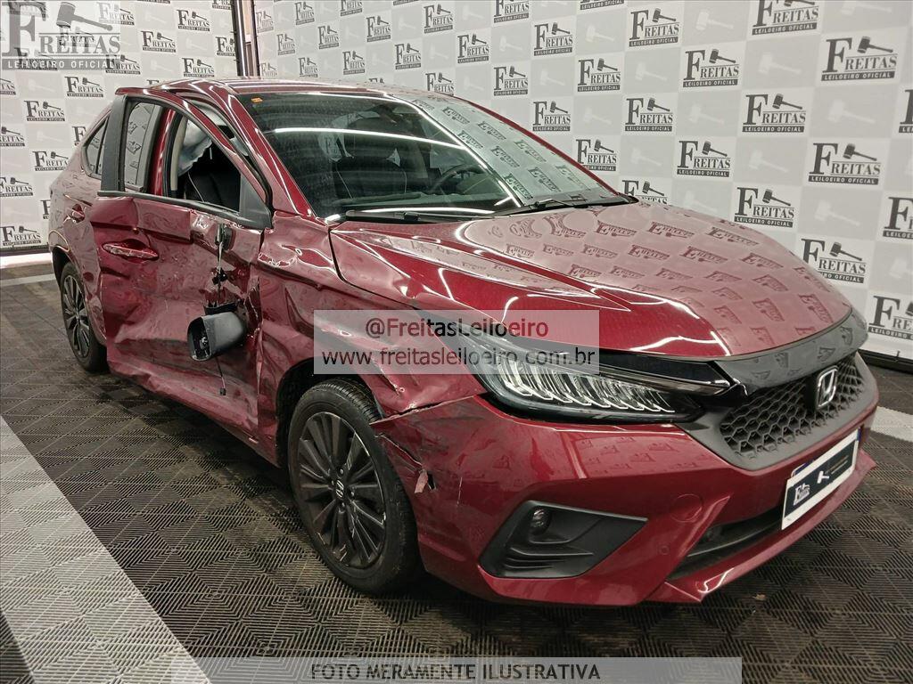 Foto 2: HONDA/CITY HATCH TOURING, 25/25, PLACA: T__-___3, GASOL/ALC, VERMELHA