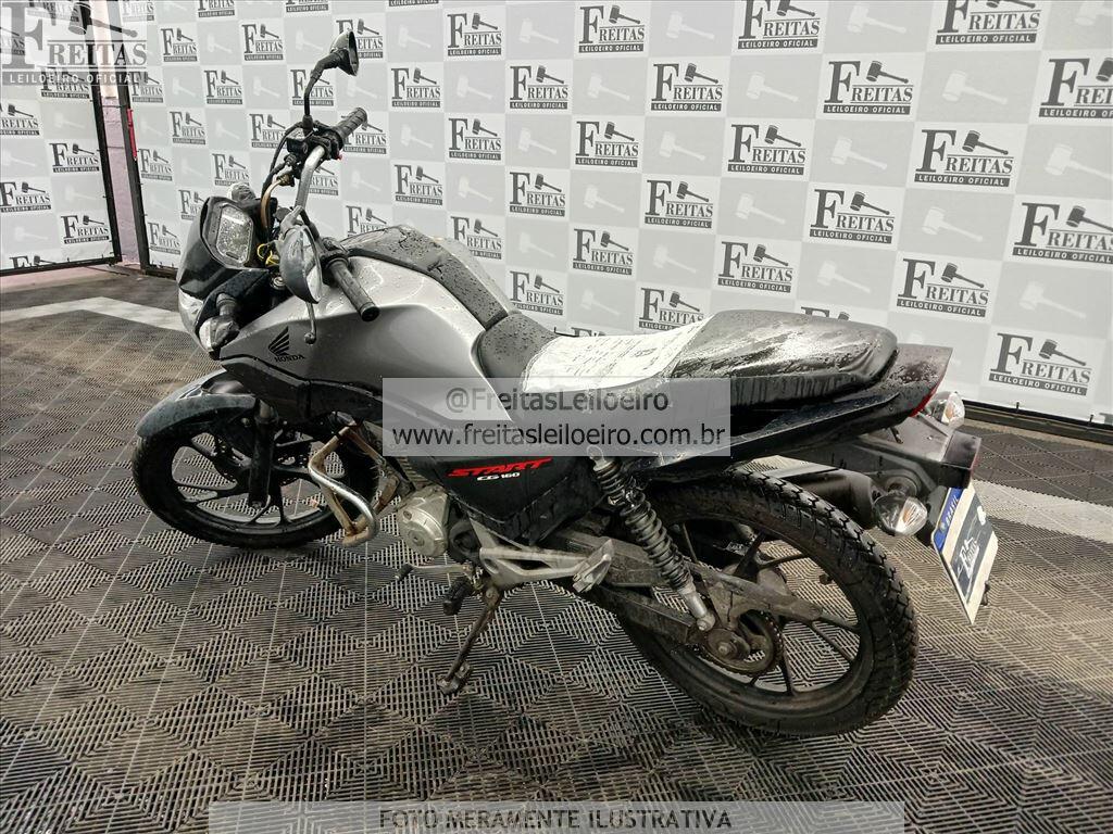 Foto 3: HONDA/CG 160 START, 25/25, PLACA: U__-___3, GASOLINA, PRATA