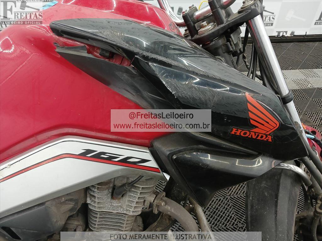 Foto 8 de 14: HONDA/CG 160 FAN, 24/24, PLACA: T__-___0, GASOL/ALC, VERMELHA
