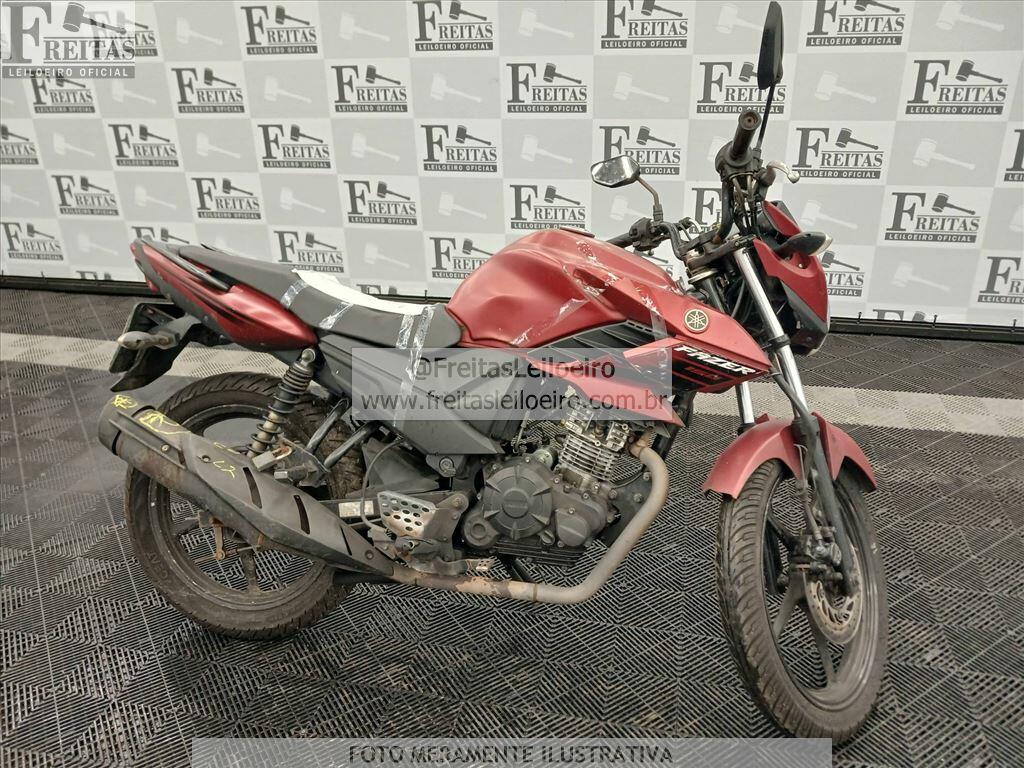 Foto 2: YAMAHA/YS150 FAZER SED, 22/22, PLACA: F__-___5, GASOL/ALC, VERMELHA