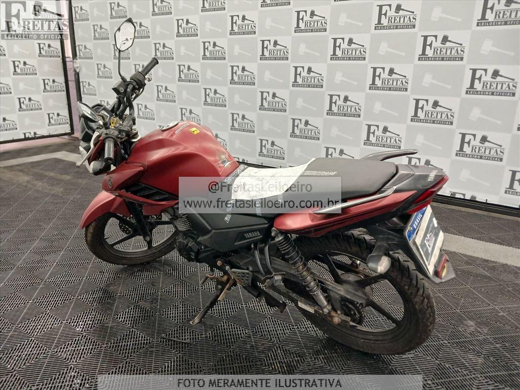 Foto 3: YAMAHA/YS150 FAZER SED, 22/22, PLACA: F__-___5, GASOL/ALC, VERMELHA