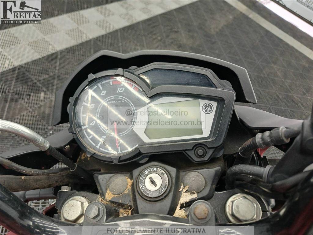Foto 5: YAMAHA/YS150 FAZER SED, 22/22, PLACA: F__-___5, GASOL/ALC, VERMELHA