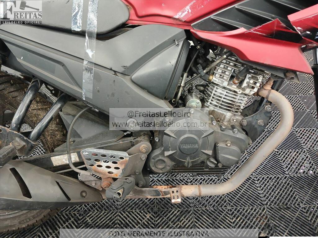 Foto 7 de 15: YAMAHA/YS150 FAZER SED, 22/22, PLACA: F__-___5, GASOL/ALC, VERMELHA