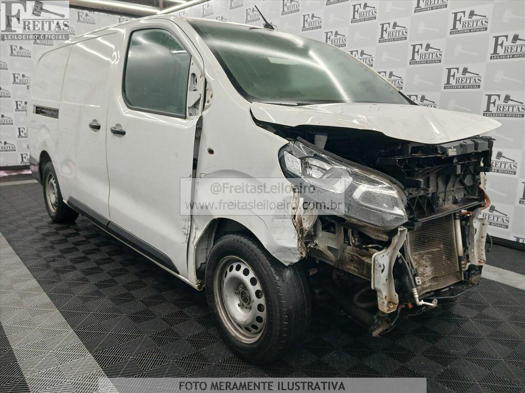 Foto 2: I/CITROEN E JUMPY CARGO, 21/22, PLACA: R__-___8, ELETR/FONTE EXT, BRANCA