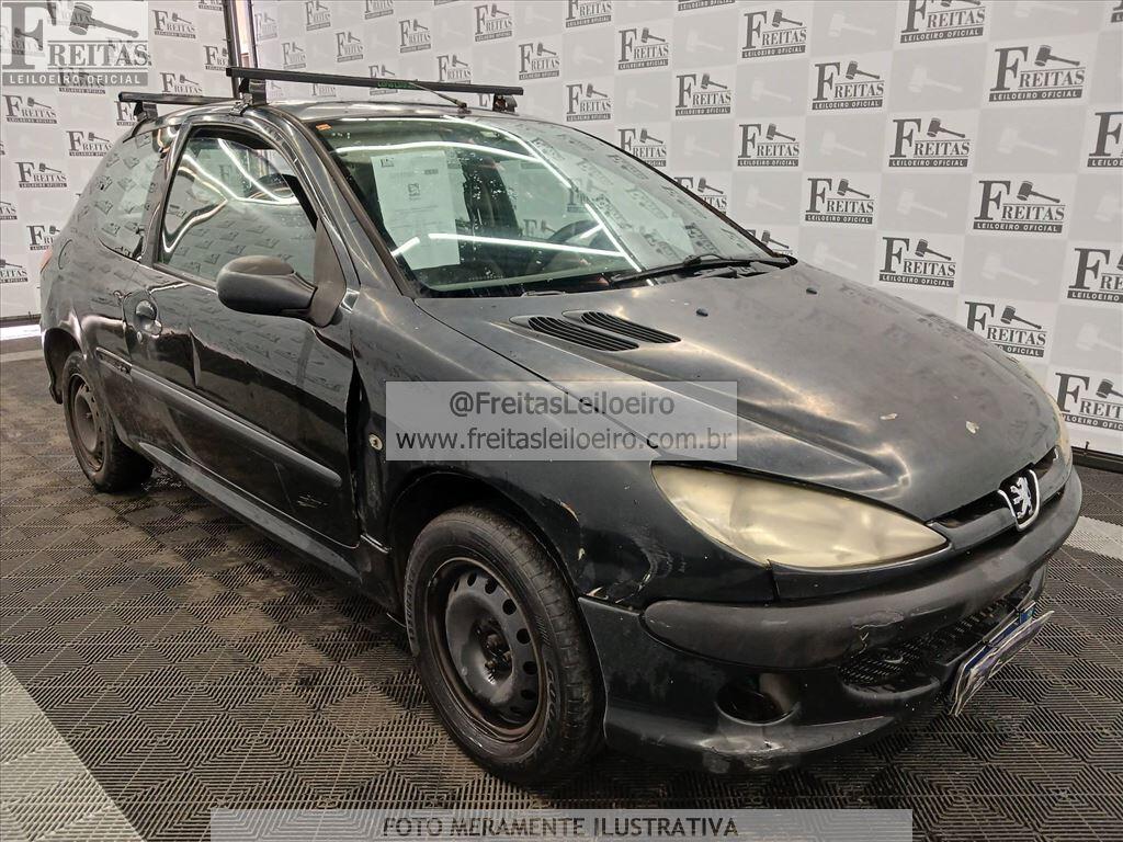 Foto 2: PEUGEOT/206 14 PRESEN FX, 06/07, PLACA: D__-___3, SUCATA S/ DIREITO A DOCUMENTO,...