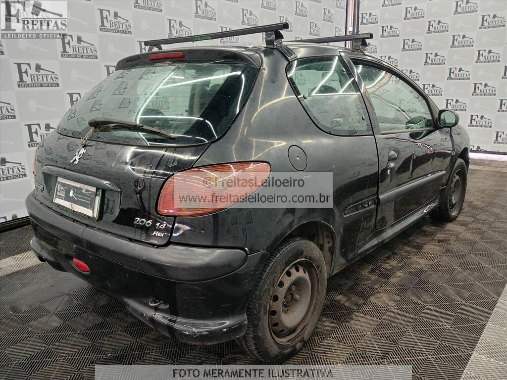 Foto 4: PEUGEOT/206 14 PRESEN FX, 06/07, PLACA: D__-___3, SUCATA S/ DIREITO A DOCUMENTO,...