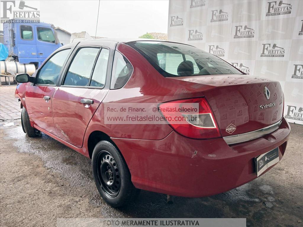 Foto 3: I/RENAULT SYMBOL EX1616V, 10/11, SUCATA S/ DIREITO A DOCUMENTO, GASOL/ALC, VERME...