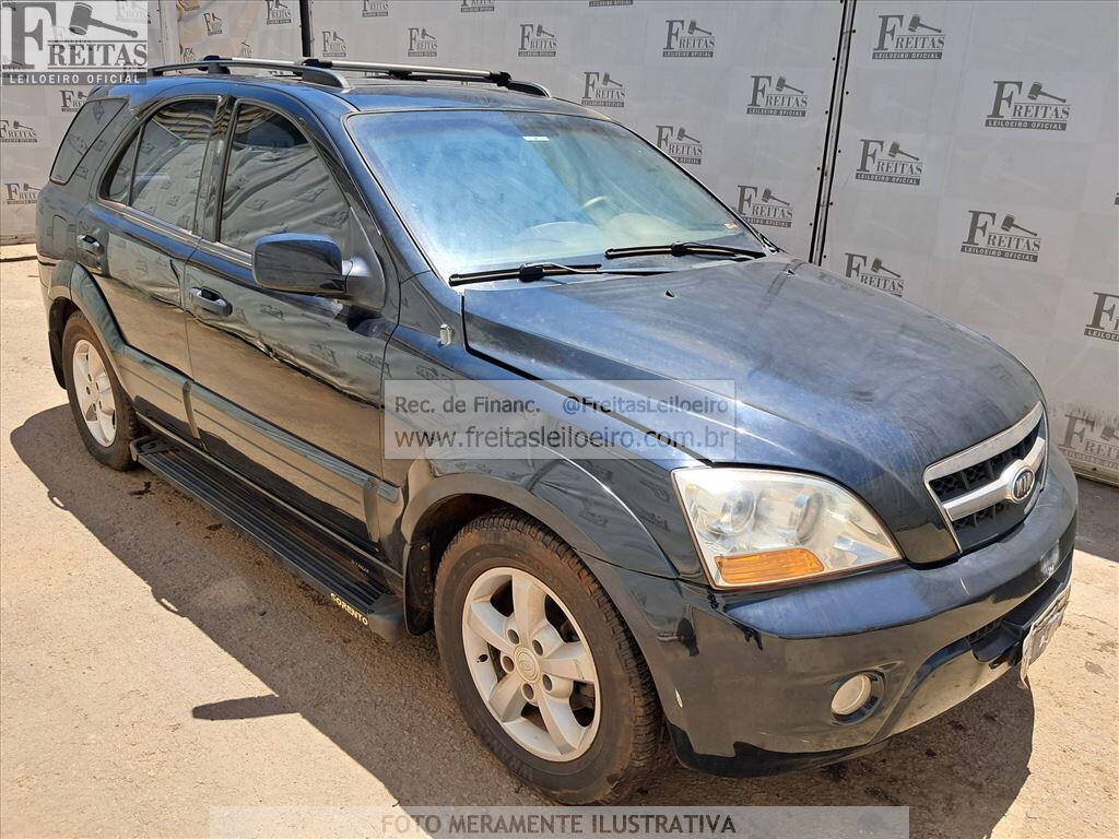 Foto 2: I/KIA SORENTO EX VGT 7L, 08/09, PLACA: E__-___5, DIESEL, PRETA
