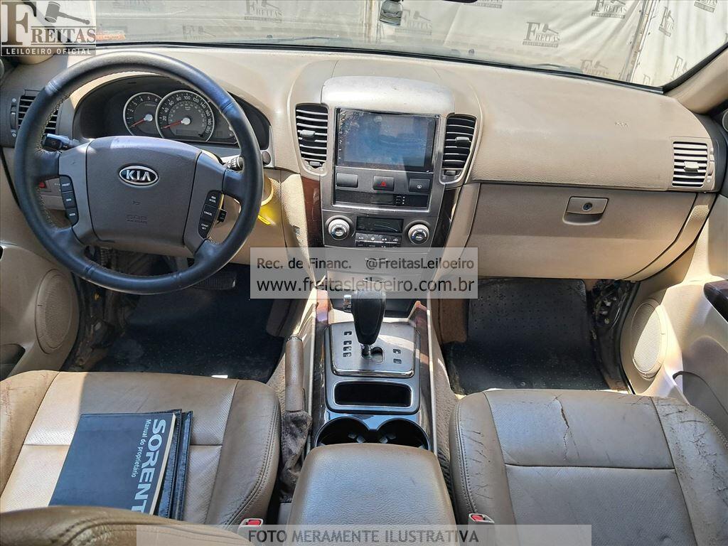 Foto 5: I/KIA SORENTO EX VGT 7L, 08/09, PLACA: E__-___5, DIESEL, PRETA