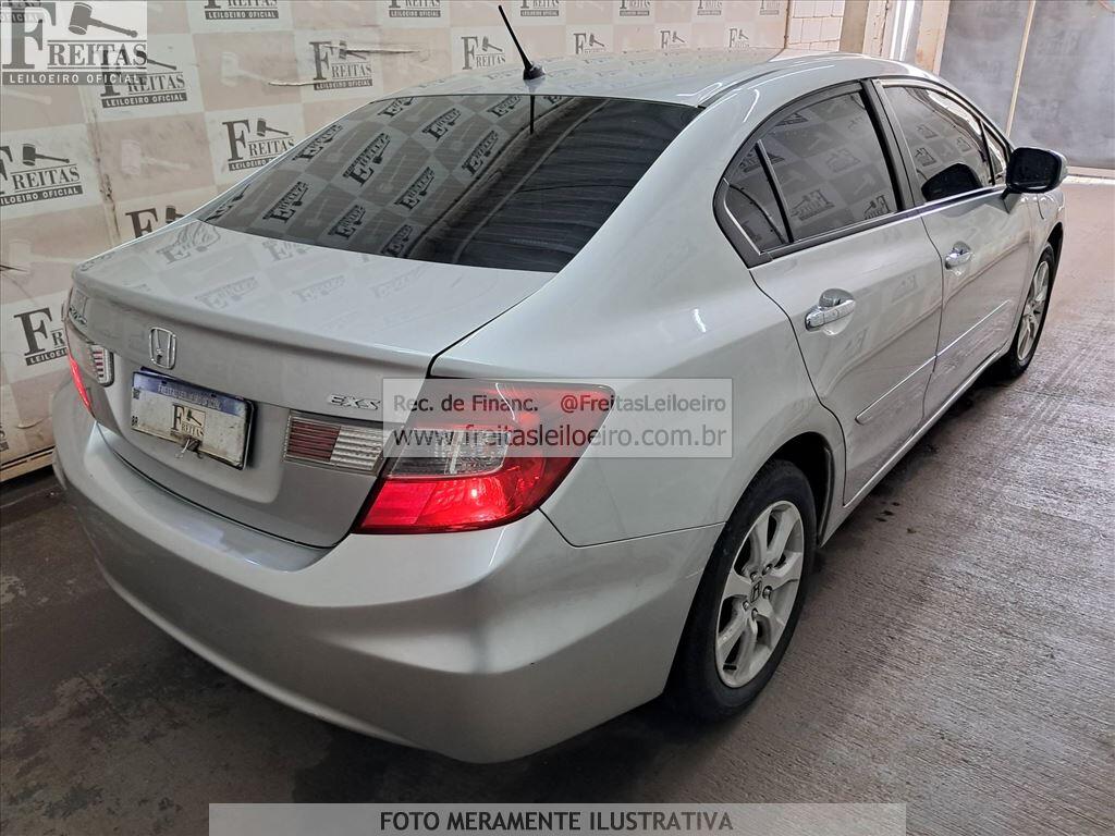 Foto 4: HONDA/CIVIC EXS, 12/13, PLACA: E__-___5, GASOL/ALC, PRATA