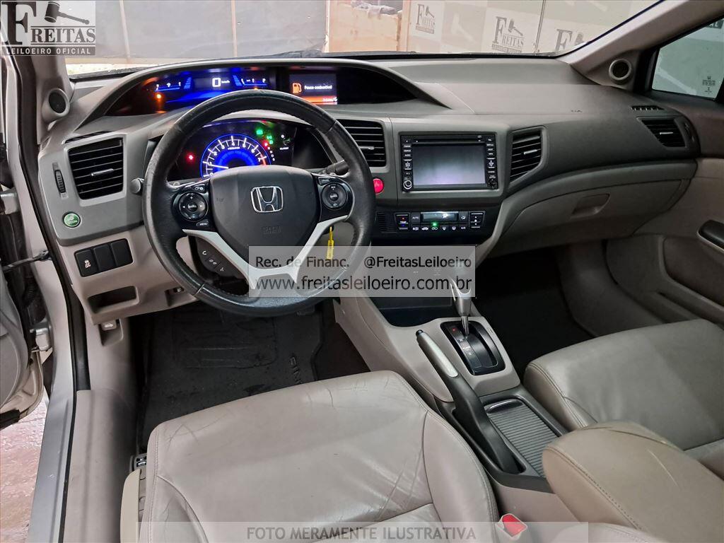 Foto 5: HONDA/CIVIC EXS, 12/13, PLACA: E__-___5, GASOL/ALC, PRATA