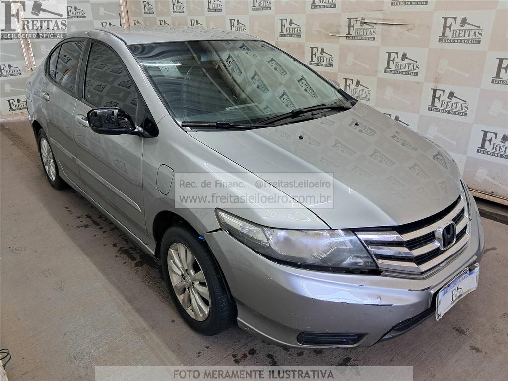 Foto 2: HONDA/CITY LX FLEX, 12/13, PLACA: F__-___4, GASOL/ALC, CINZA