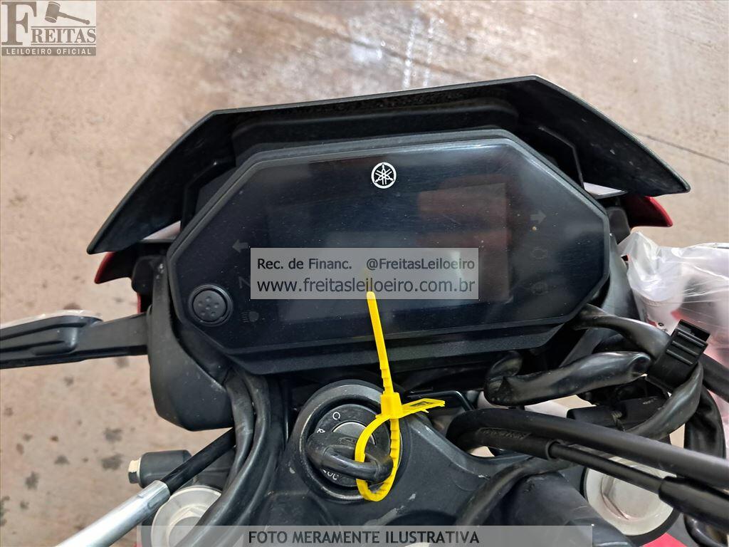 Foto 5: YAMAHA/FZ25 FAZER, 24/25, PLACA: T__-___0, GASOLINA, VERMELHA