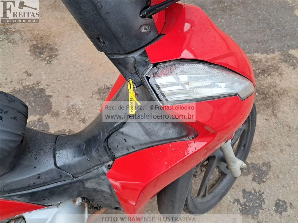 Foto 10 de 12: HONDA/BIZ 125, 22/22, PLACA: G__-___3, GASOL/ALC, VERMELHA
