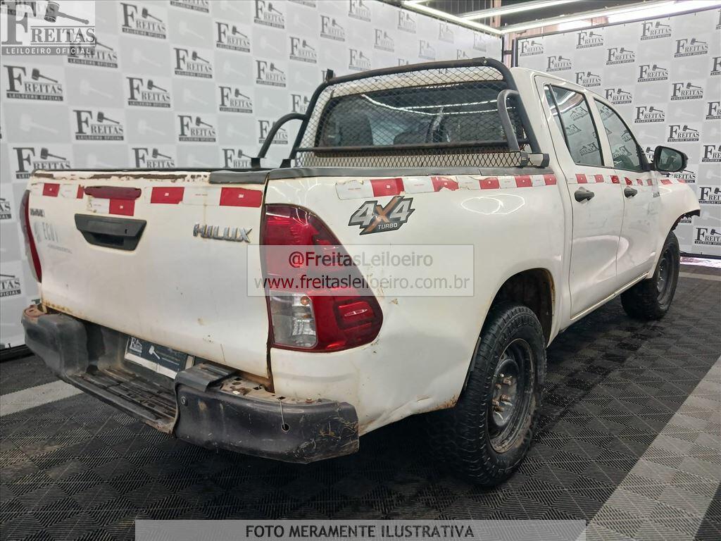 Foto 4: I/TOYOTA HILUX CDLOWM4FD, 19/20, PLACA: Q__-___1, DIESEL, BRANCA