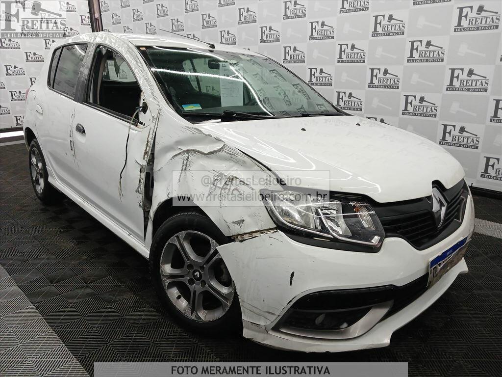 Foto 2: RENAULT/SANDERO 16GTLSCE, 18/19, PLACA: D__-___0, GASOL/ALC, BRANCA