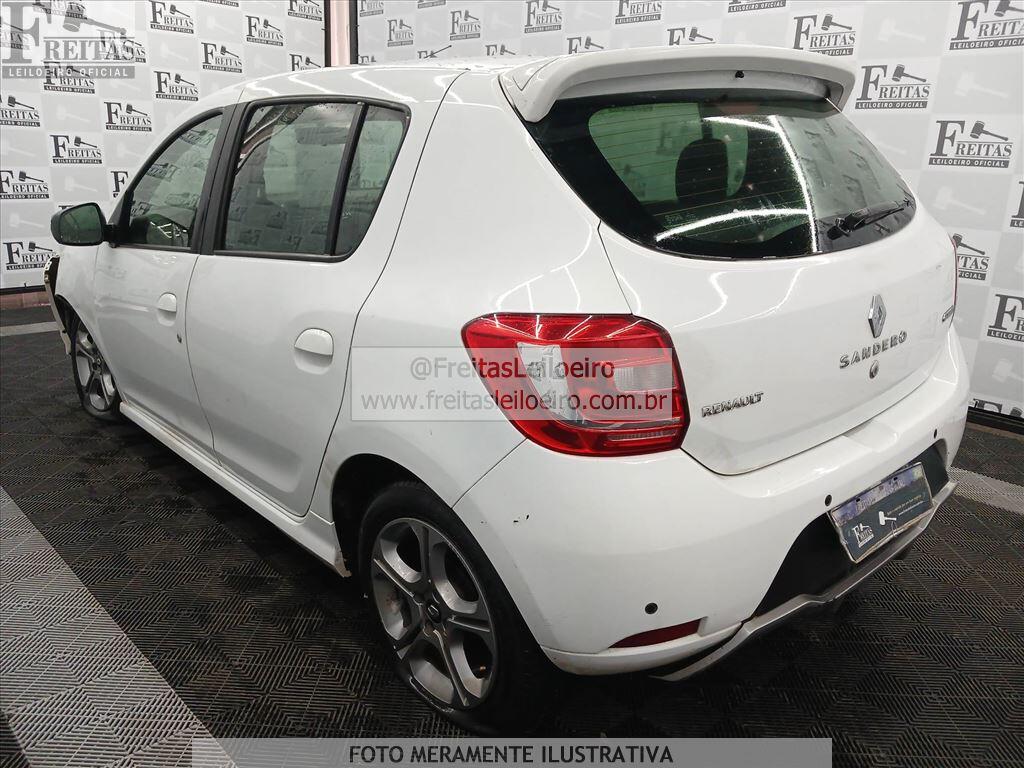Foto 3: RENAULT/SANDERO 16GTLSCE, 18/19, PLACA: D__-___0, GASOL/ALC, BRANCA