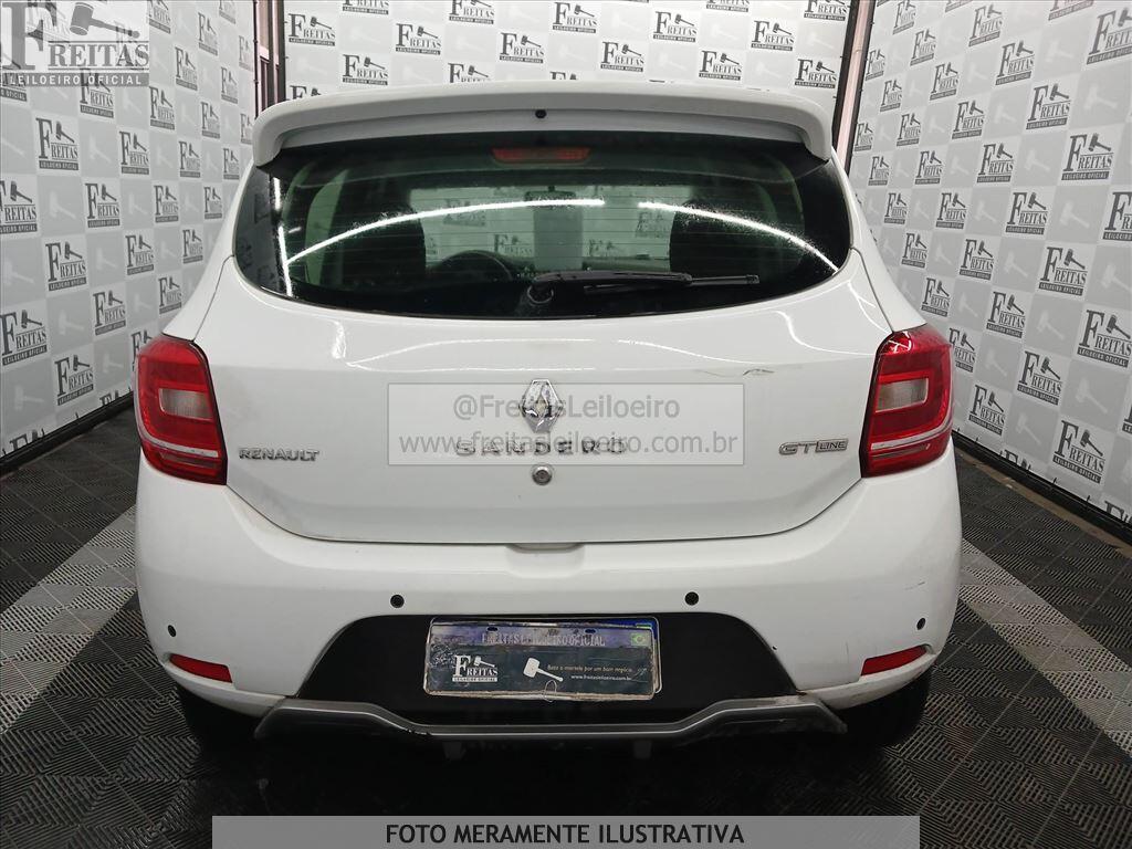Foto 14 de 17: RENAULT/SANDERO 16GTLSCE, 18/19, PLACA: D__-___0, GASOL/ALC, BRANCA