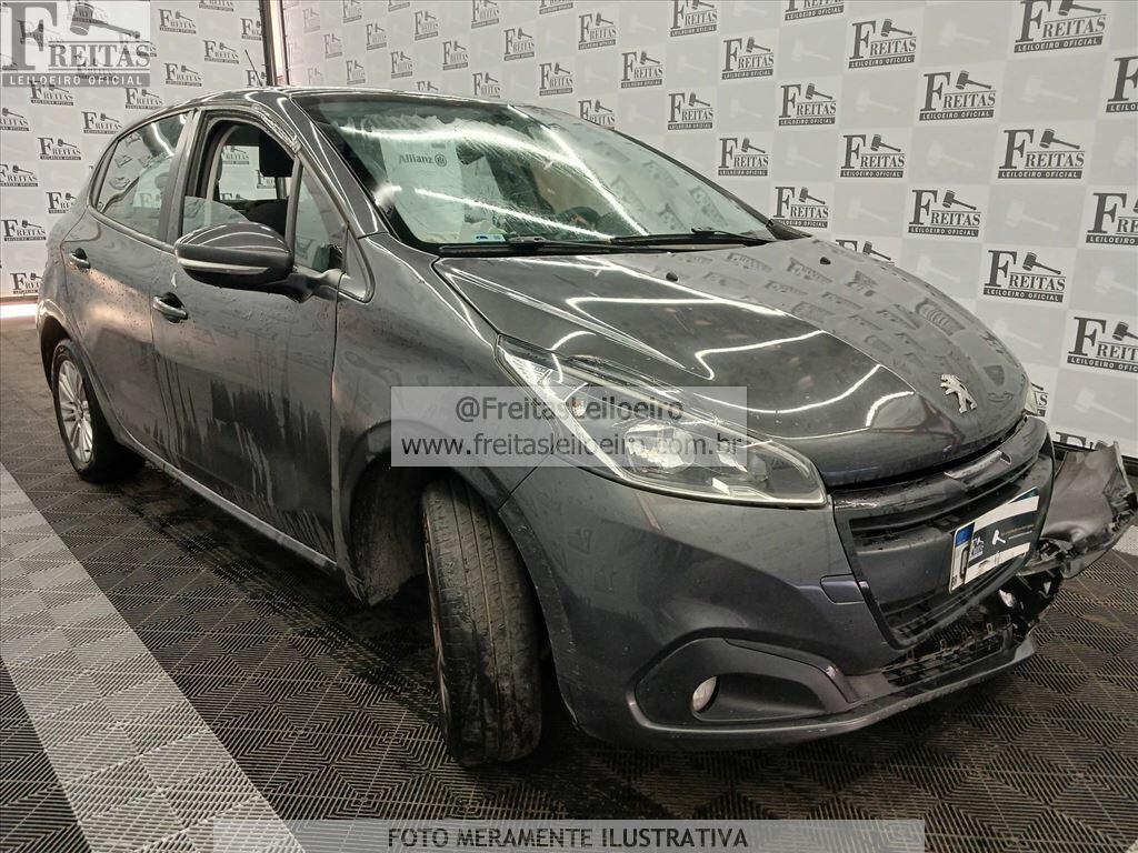 Foto 2: PEUGEOT/208 ACTIVE MT, 19/20, PLACA: Q__-___5, GASOL/ALC, CINZA