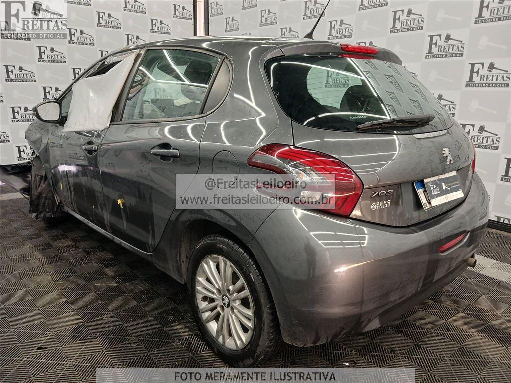 Foto 3: PEUGEOT/208 ACTIVE MT, 19/20, PLACA: Q__-___5, GASOL/ALC, CINZA