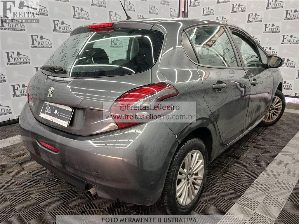 Foto 4: PEUGEOT/208 ACTIVE MT, 19/20, PLACA: Q__-___5, GASOL/ALC, CINZA