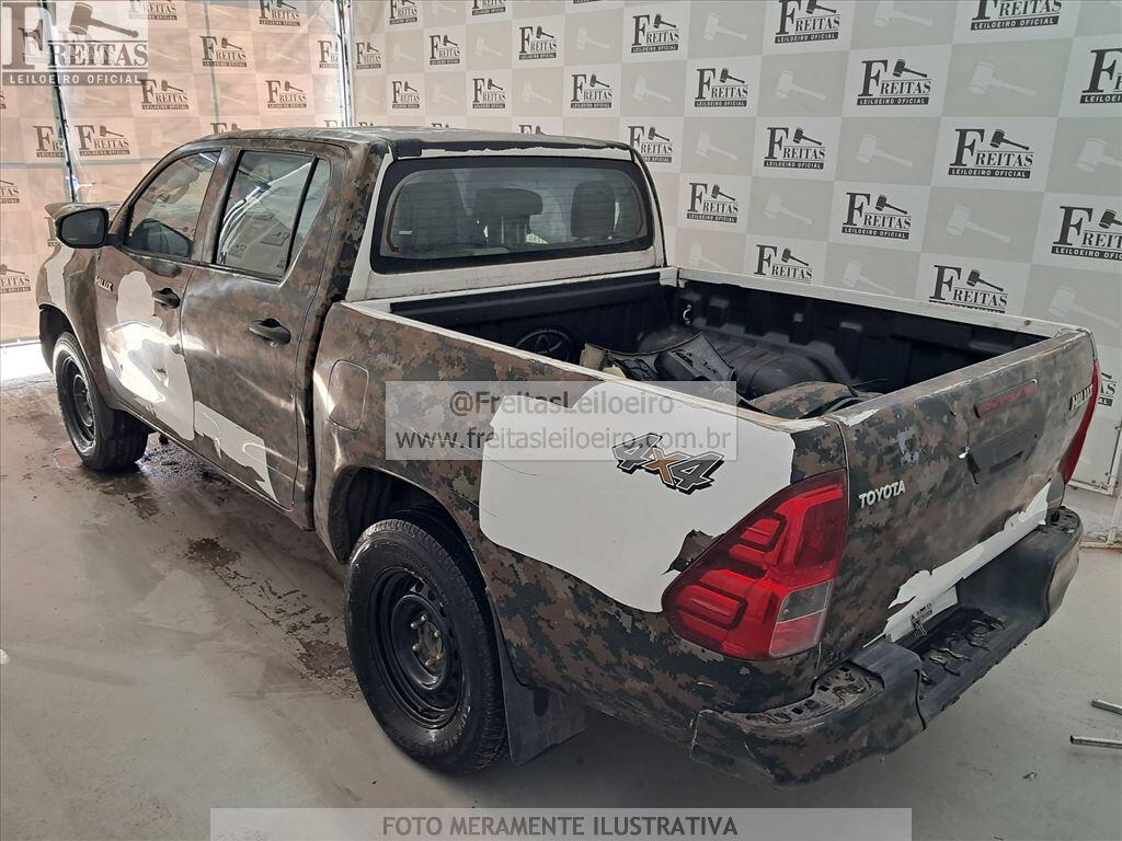 Foto 3: I/TOYOTA HILUX CDLOWM4FD, 23/23, PLACA: R__-___3, DIESEL, BRANCA