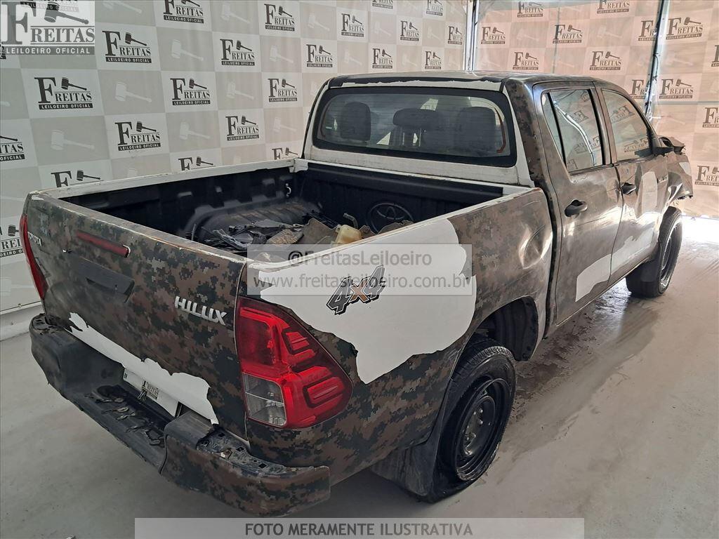 Foto 4: I/TOYOTA HILUX CDLOWM4FD, 23/23, PLACA: R__-___3, DIESEL, BRANCA