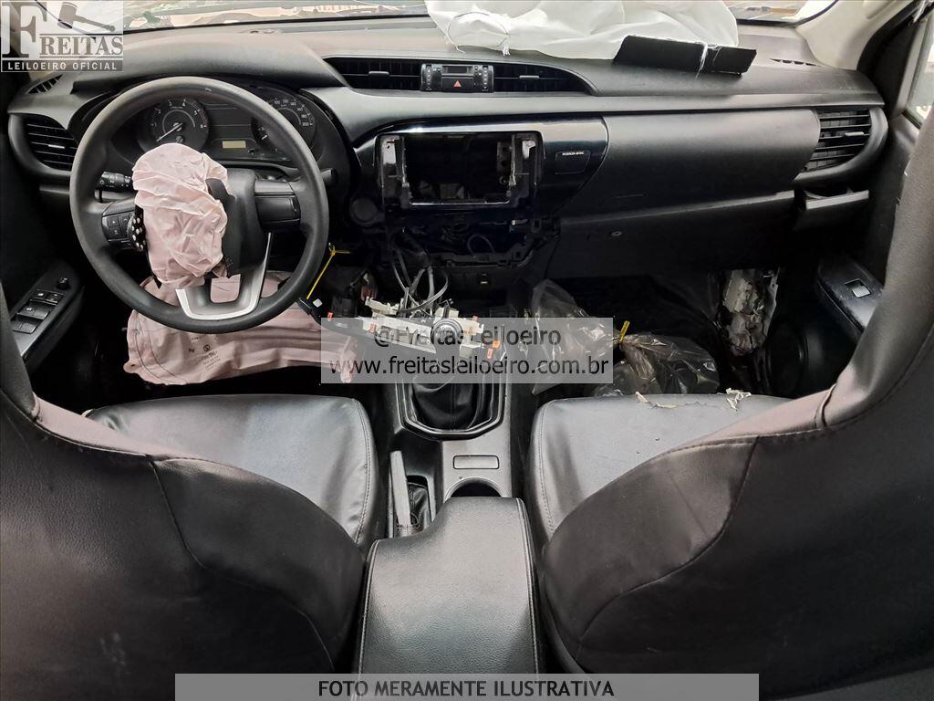 Foto 5: I/TOYOTA HILUX CDLOWM4FD, 23/23, PLACA: R__-___3, DIESEL, BRANCA
