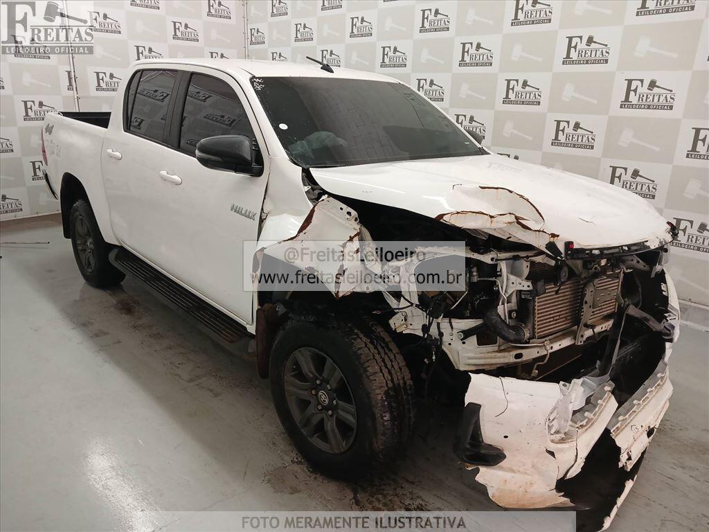 Foto 2: I/TOYOTA HILUX CDSR A4FD, 25/25, PLACA: T__-___8, DIESEL, BRANCA
