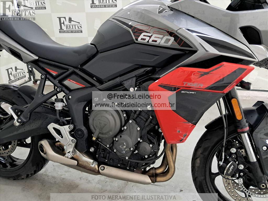 Foto 15 de 16: TRIUMPH/TIGER SPORT 660, 26/26, PLACA: T__-___4, GASOLINA, CINZA