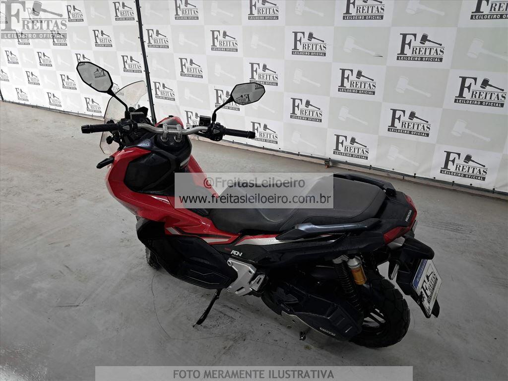 Foto 3: HONDA/ADV 150, 23/23, PLACA: F__-___4, GASOLINA, VERMELHA