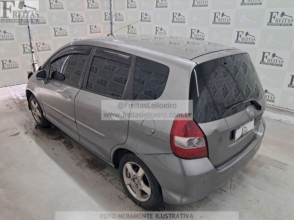 Foto 3: HONDA/FIT LX, 06/07, PLACA: L__-___6, GASOLINA, CINZA