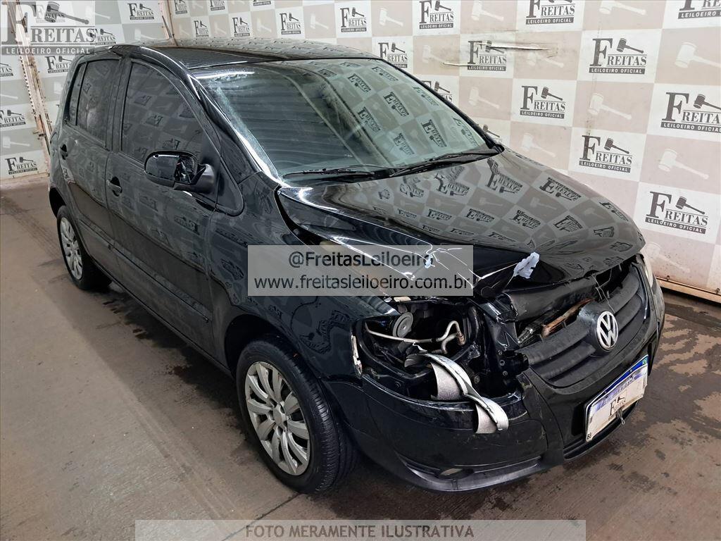 Foto 2: VW/FOX 1.0, 08/09, PLACA: E__-___4, GASOL/ALC, PRETA