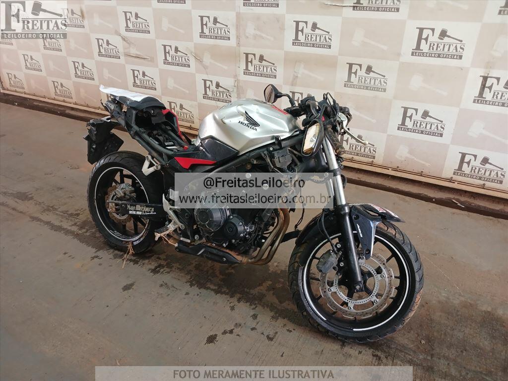 Foto 2: HONDA/CB 500F, 20/21, PLACA: R__-___8, GASOLINA, PRATA
