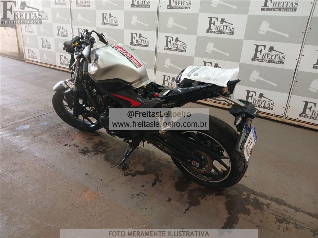 Foto 3: HONDA/CB 500F, 20/21, PLACA: R__-___8, GASOLINA, PRATA