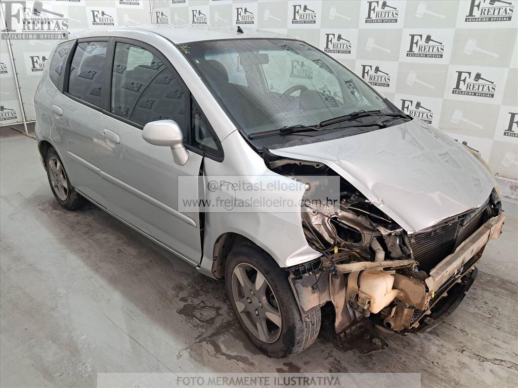 Foto 2: HONDA/FIT LX FLEX, 08/08, PLACA: D__-___4, GASOL/ALC, PRATA