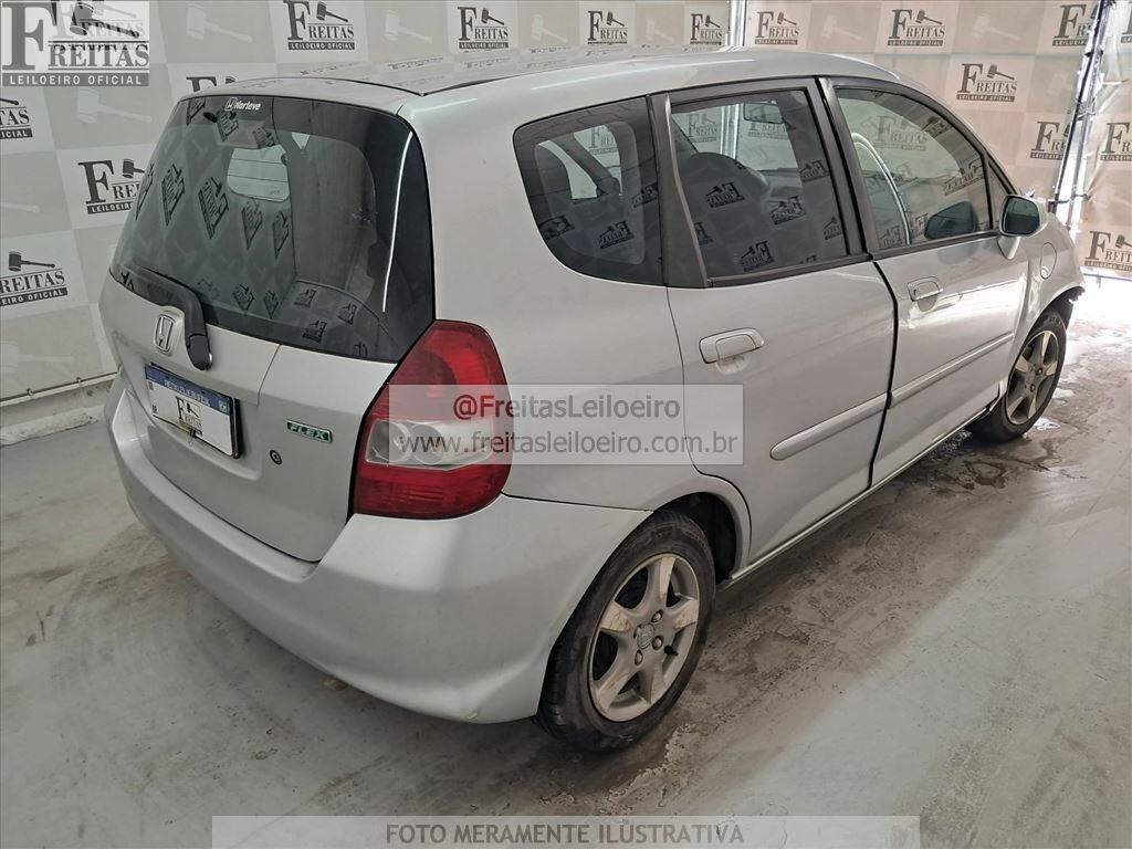Foto 4: HONDA/FIT LX FLEX, 08/08, PLACA: D__-___4, GASOL/ALC, PRATA