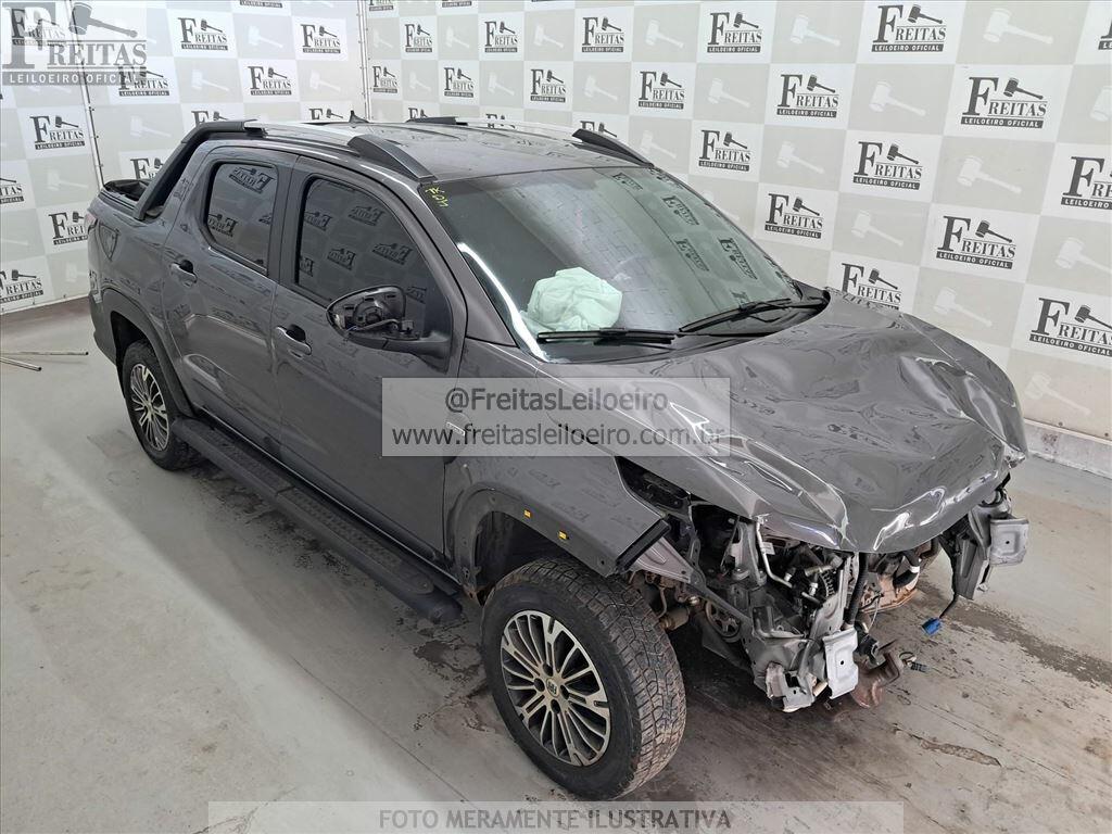 Foto 2: FIAT/STRADA RANCH AT, 22/22, PLACA: R__-___4, GASOL/ALC, CINZA