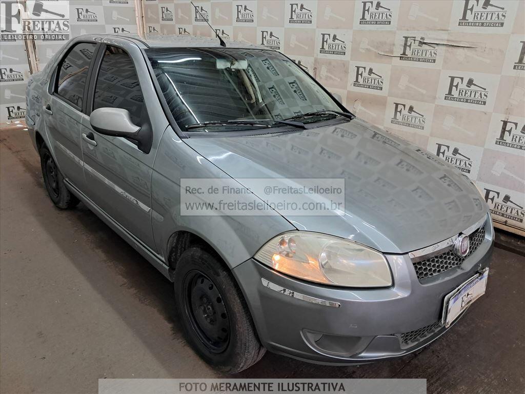 Foto 2: I/FIAT SIENA EL 1.0 FLEX, 13/14, PLACA: K__-___3, GASOL/ALC, CINZA