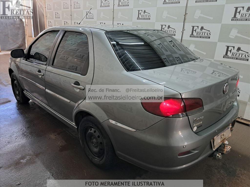 Foto 3: I/FIAT SIENA EL 1.0 FLEX, 13/14, PLACA: K__-___3, GASOL/ALC, CINZA