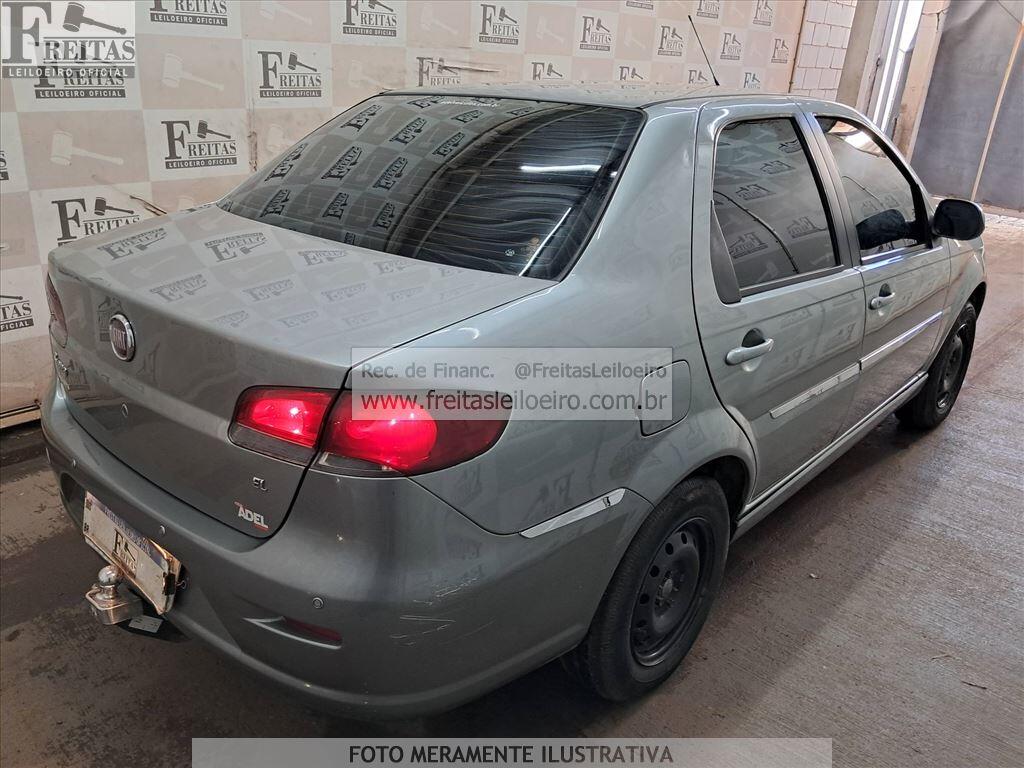 Foto 4: I/FIAT SIENA EL 1.0 FLEX, 13/14, PLACA: K__-___3, GASOL/ALC, CINZA
