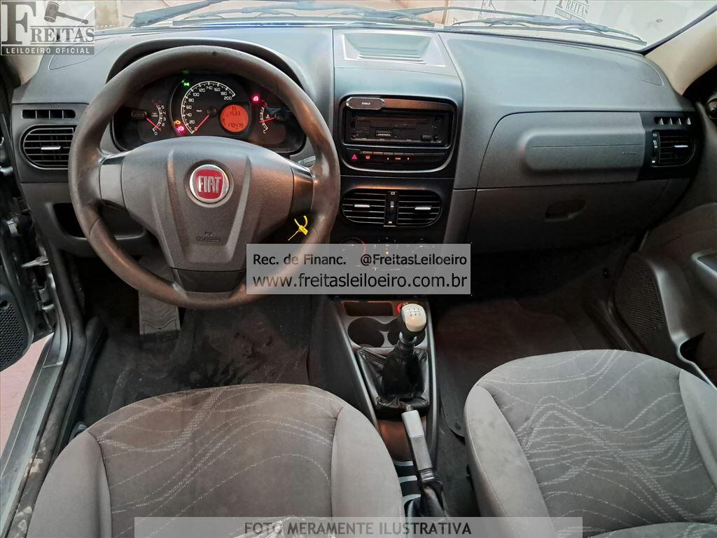 Foto 5: I/FIAT SIENA EL 1.0 FLEX, 13/14, PLACA: K__-___3, GASOL/ALC, CINZA