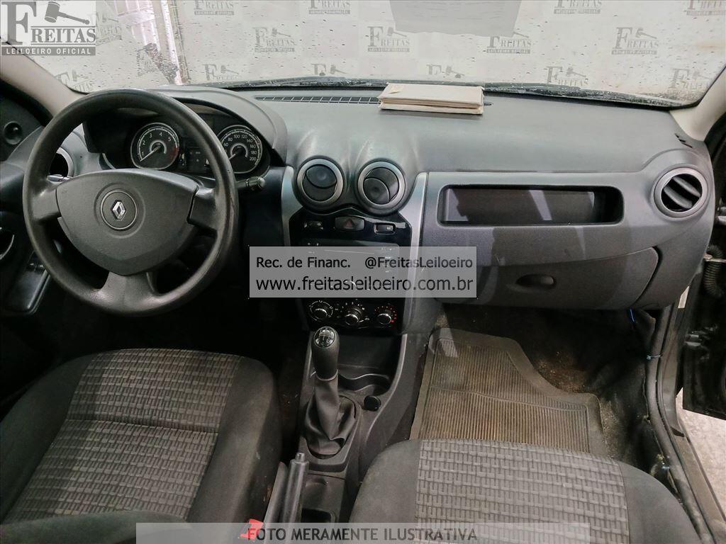 Foto 5: RENAULT/SANDERO EXP1016V, 12/13, PLACA: E__-___0, GASOL/ALC, PRETA