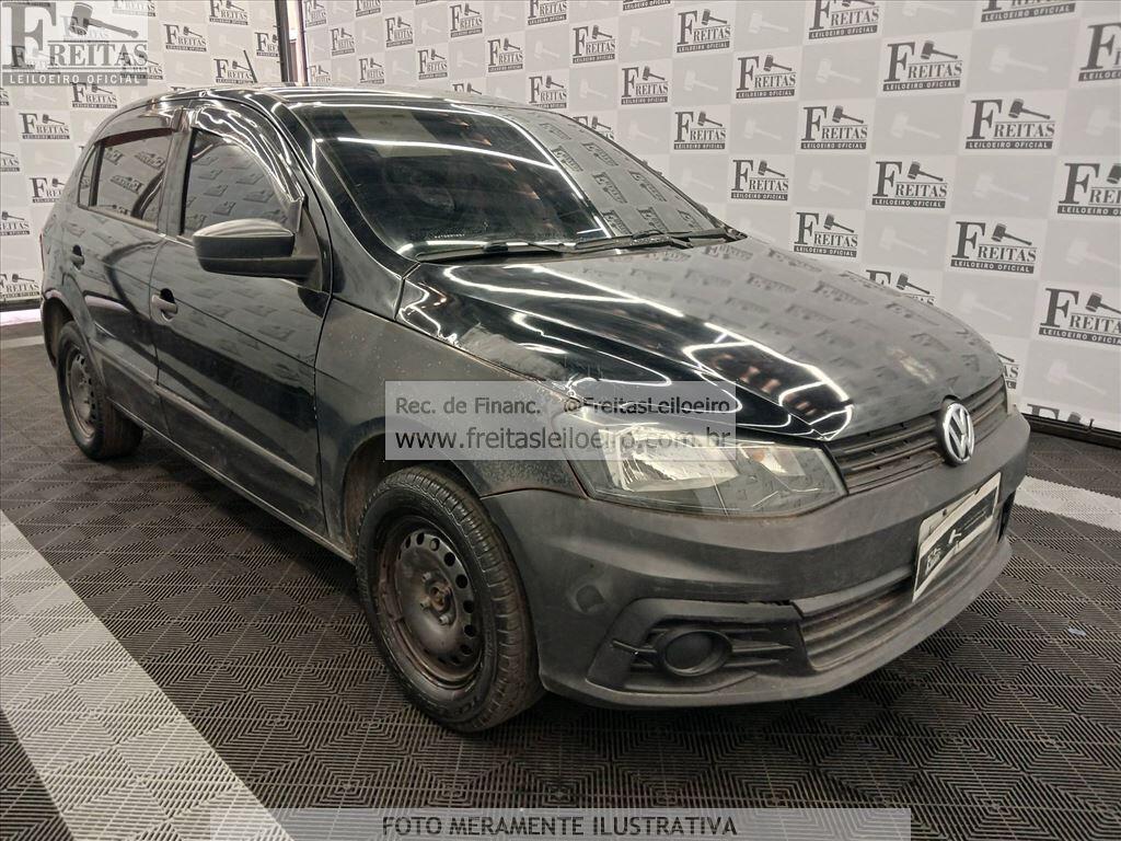 Foto 2: VW/NOVO GOL TL MCV, 17/18, PLACA: L__-___0, GASOL/ALC/GN, PRETA