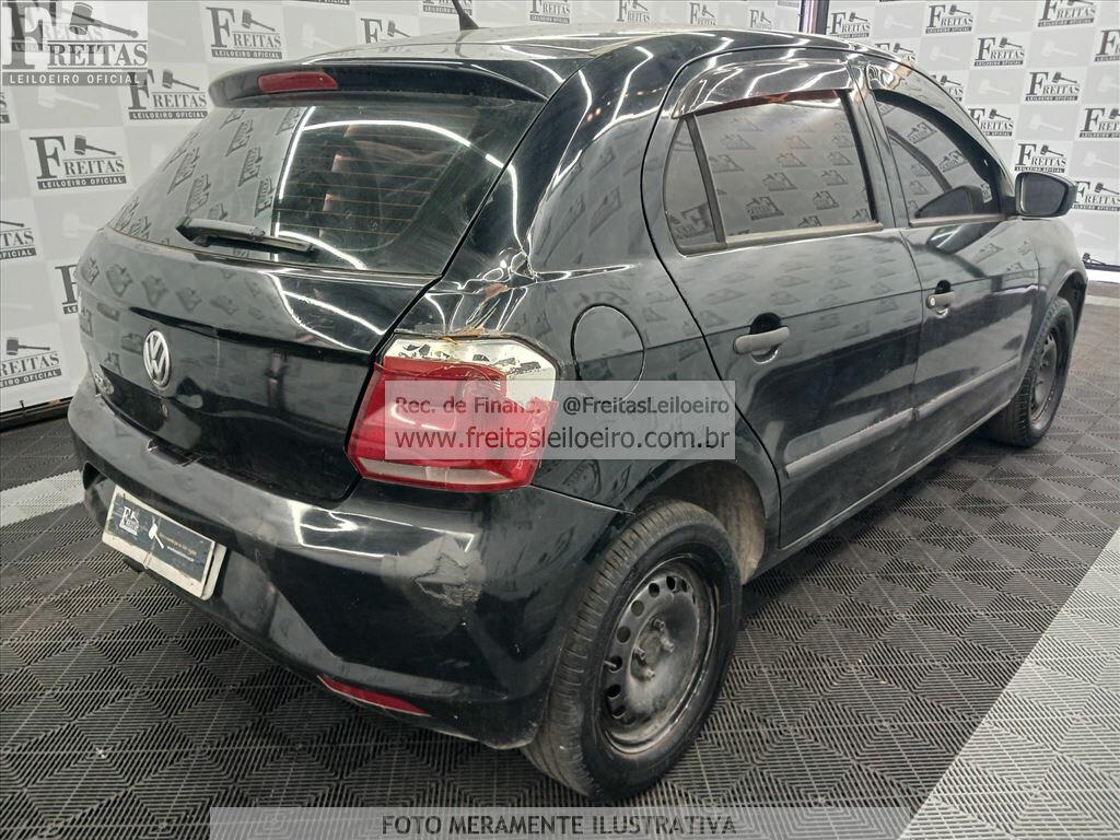 Foto 4: VW/NOVO GOL TL MCV, 17/18, PLACA: L__-___0, GASOL/ALC/GN, PRETA